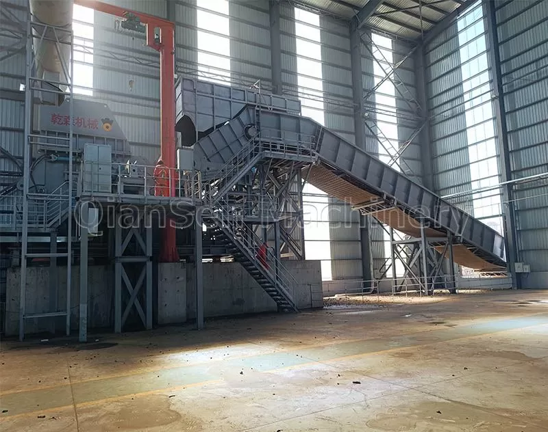 Steel Scrap Smashing Production Line